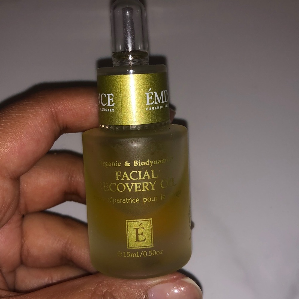 Eminence brand facial recovery oil